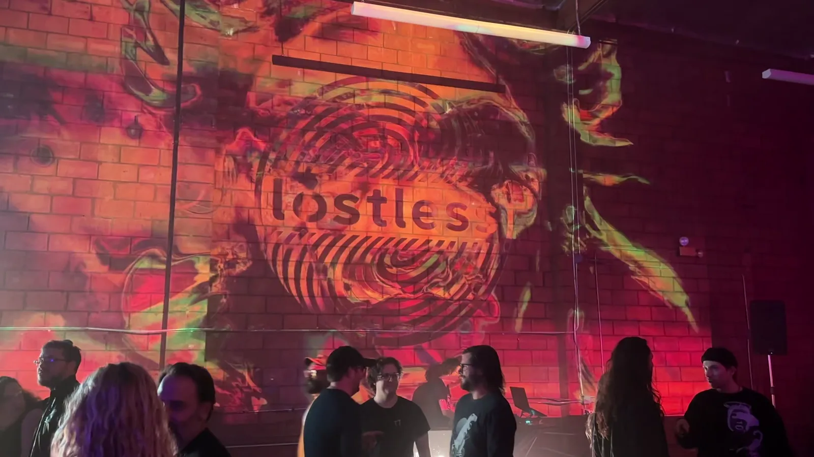 lostless-live-performance-wall